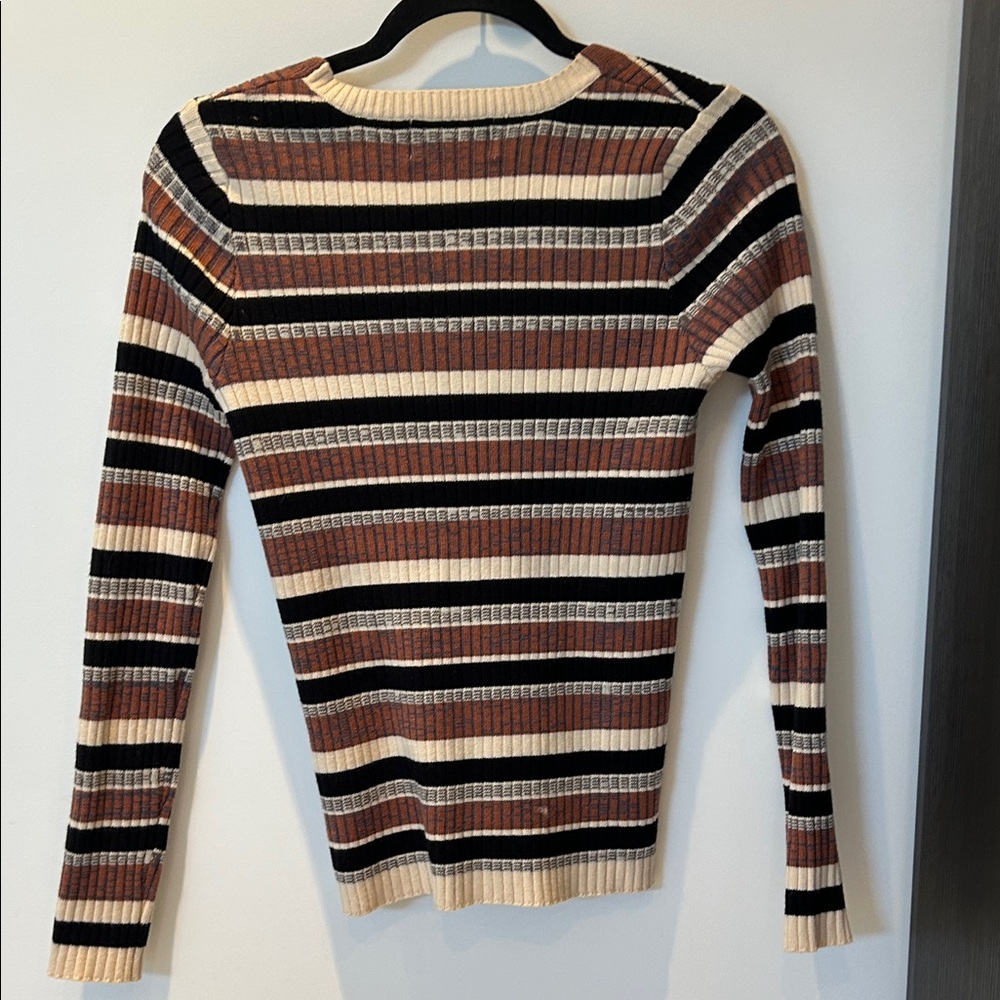 Heartloom Multicolor Ribbed Sweater - Picture 7 of 9